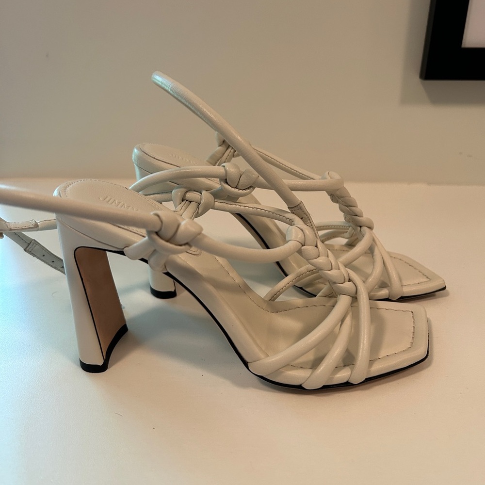 Jimmy Choo calypso 95 braided sandals
